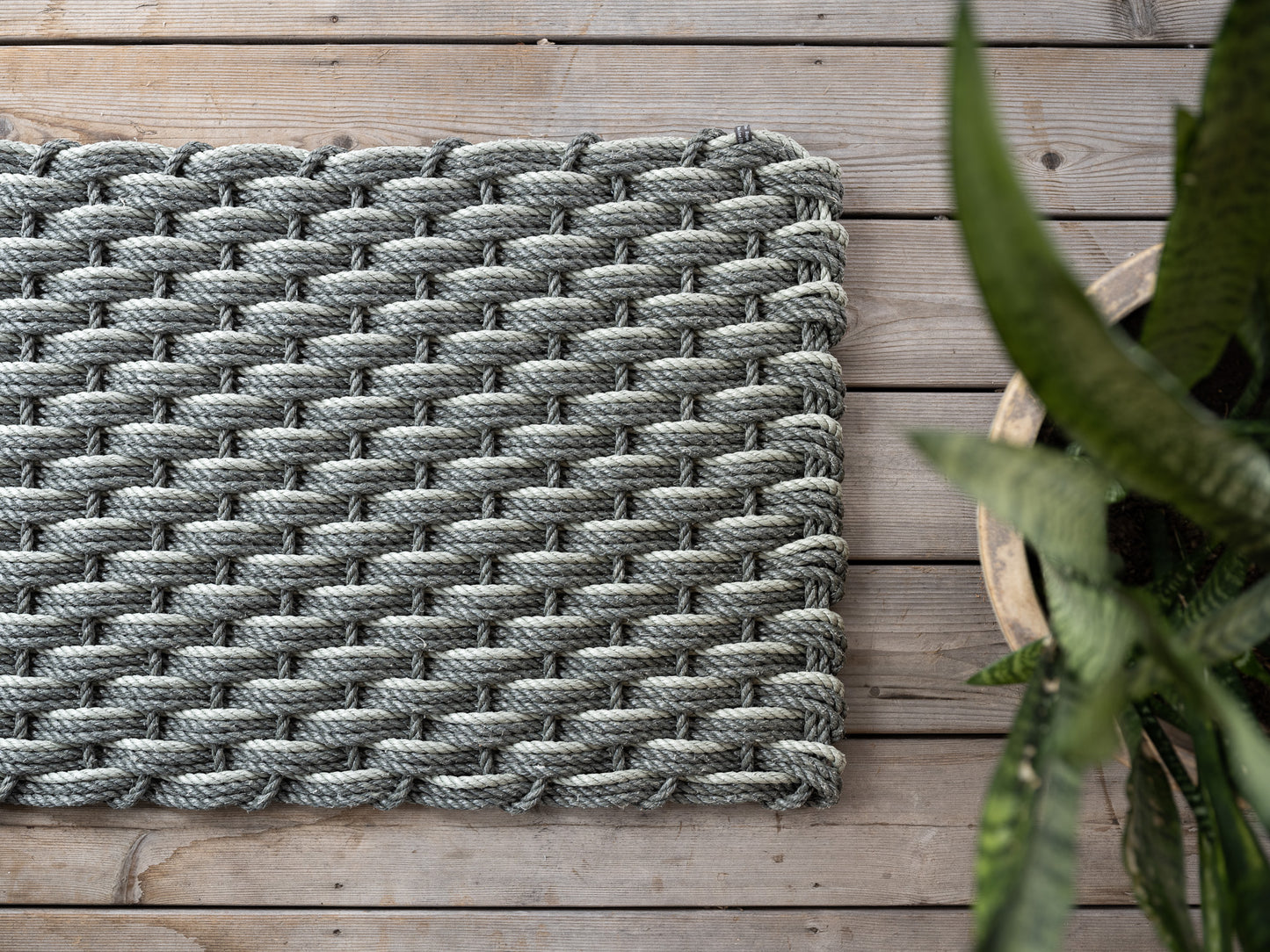 Blue Spruce + Blue Spruce + Sage Doormat