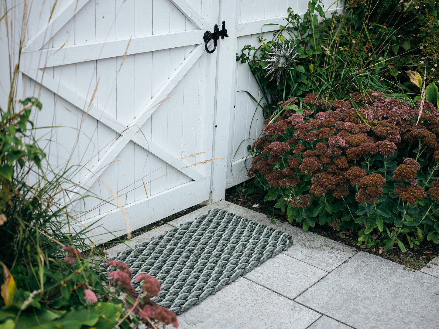 Blue Spruce + Blue Spruce + Sage Doormat