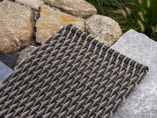 Sand + Charcoal Doormat