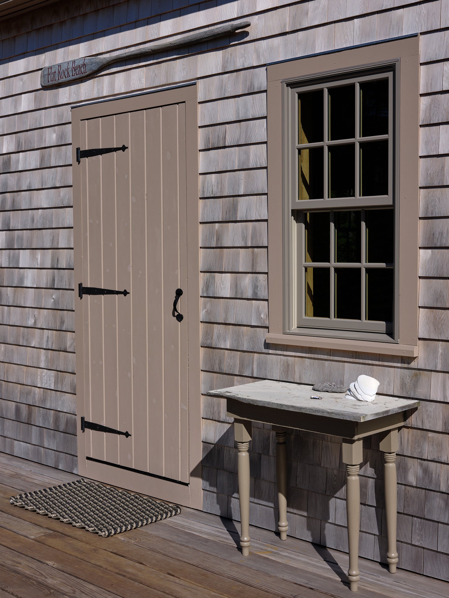 Sand + Charcoal Doormat