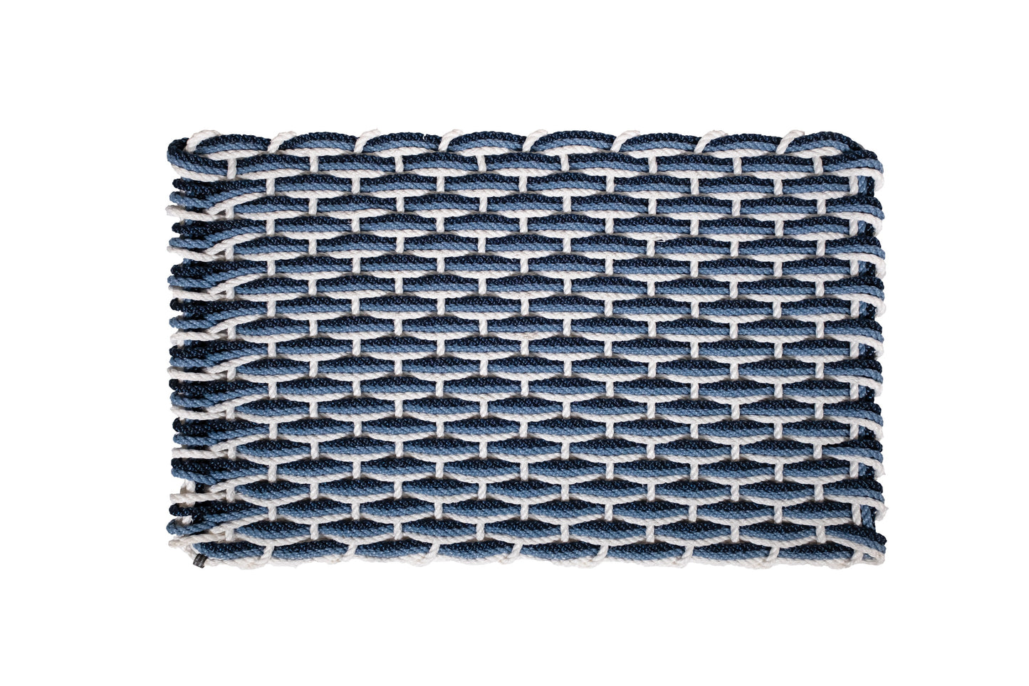 Pearl + Glacier Bay + Navy Doormat