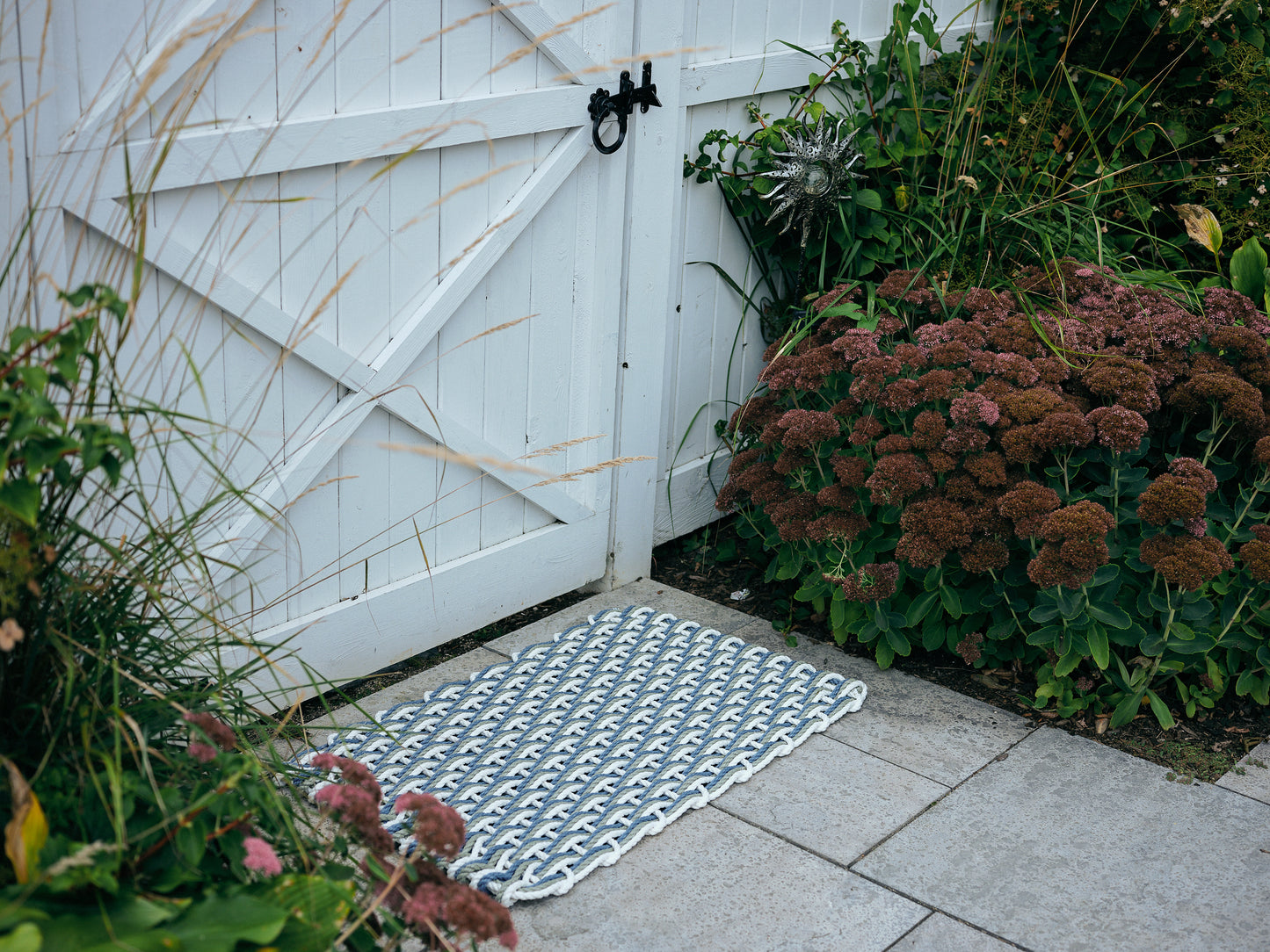 Pearl + Sage + Glacier Bay Doormat