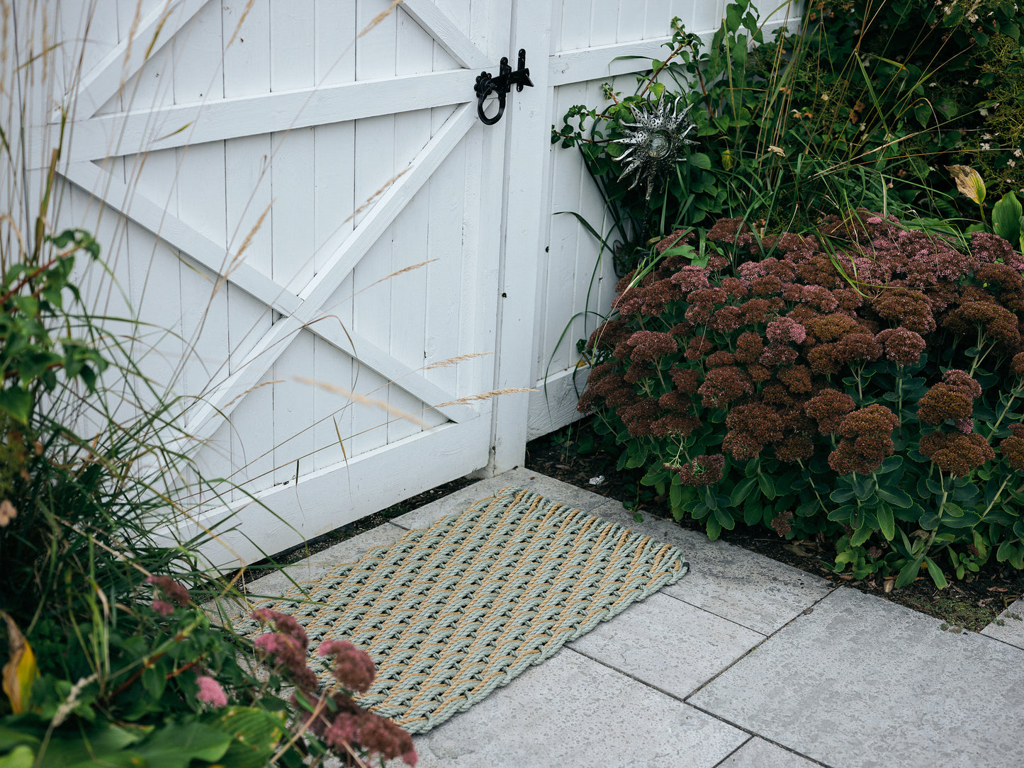 Sage + Sage + Wheat Doormat
