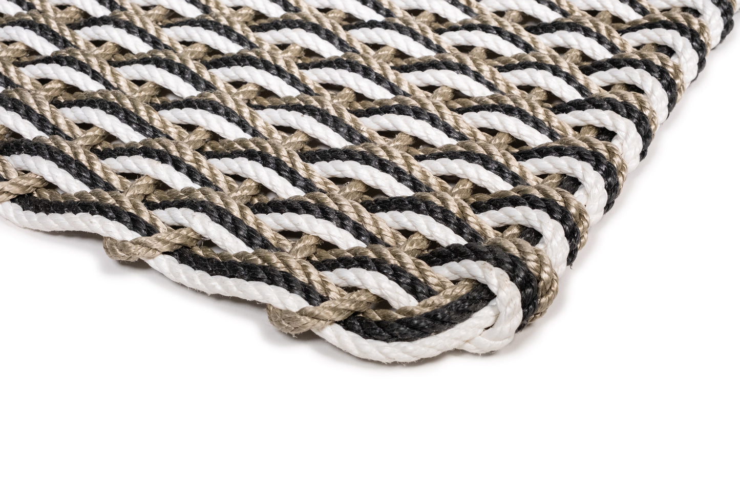 Sand + Charcoal + Pearl Doormat