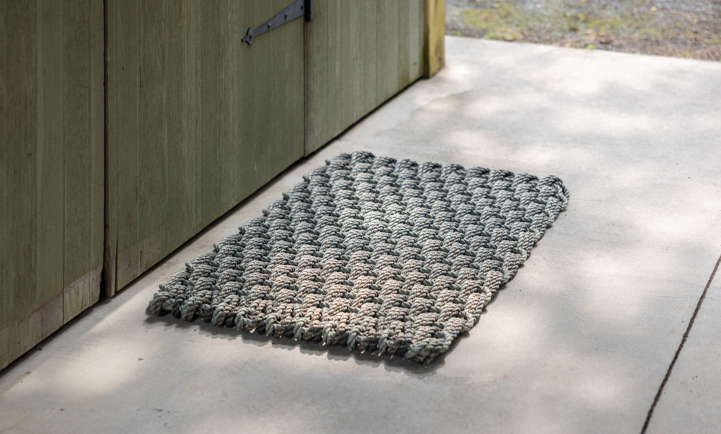 Sage + Mushroom + Blue Spruce Doormat