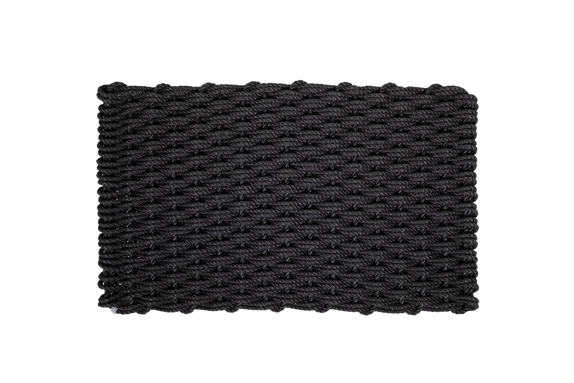 Charcoal Doormat, Maine Woven Rope Doormats