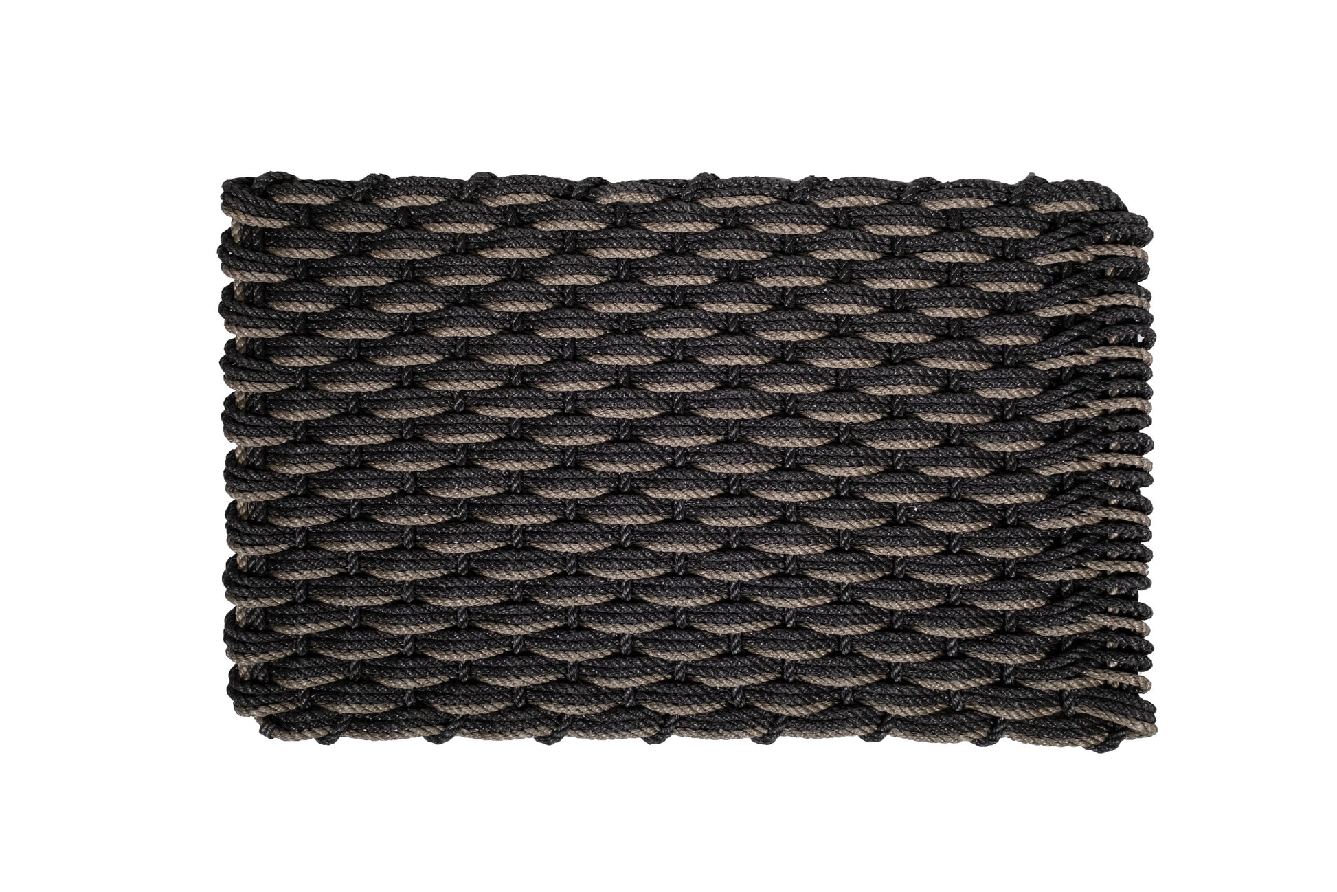 Camco Outdoor Mat, Charcoal Botanical