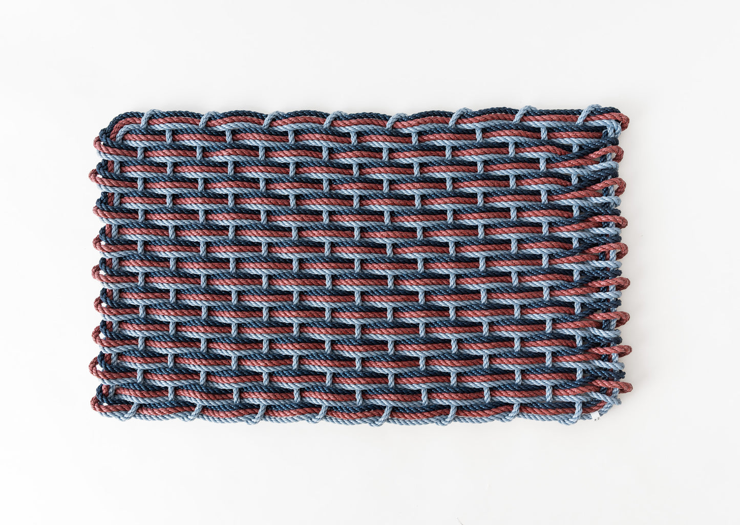 Glacier Bay + Pomegranate + Navy Doormat
