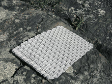 Load image into Gallery viewer, Fog Gray + Fog Gray + Pearl Doormat
