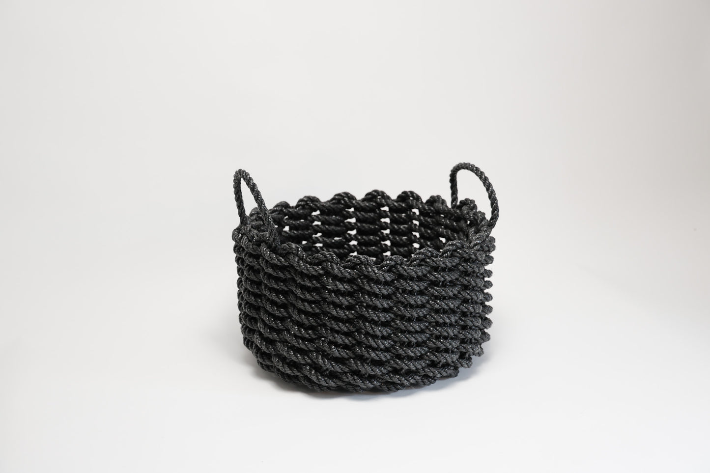 Charcoal Heritage Rope Basket