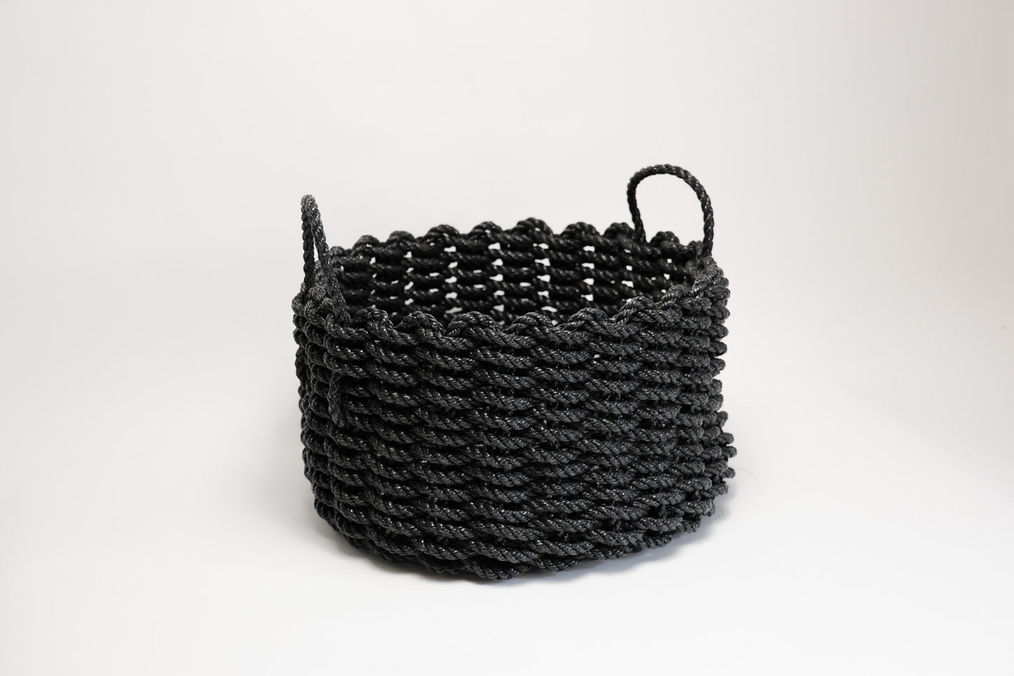 Charcoal Heritage Rope Basket