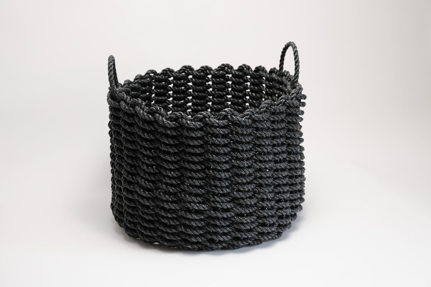 Charcoal Heritage Rope Basket