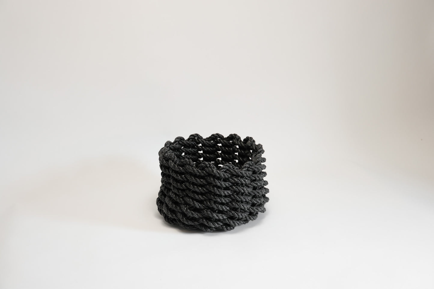 Charcoal Heritage Rope Basket