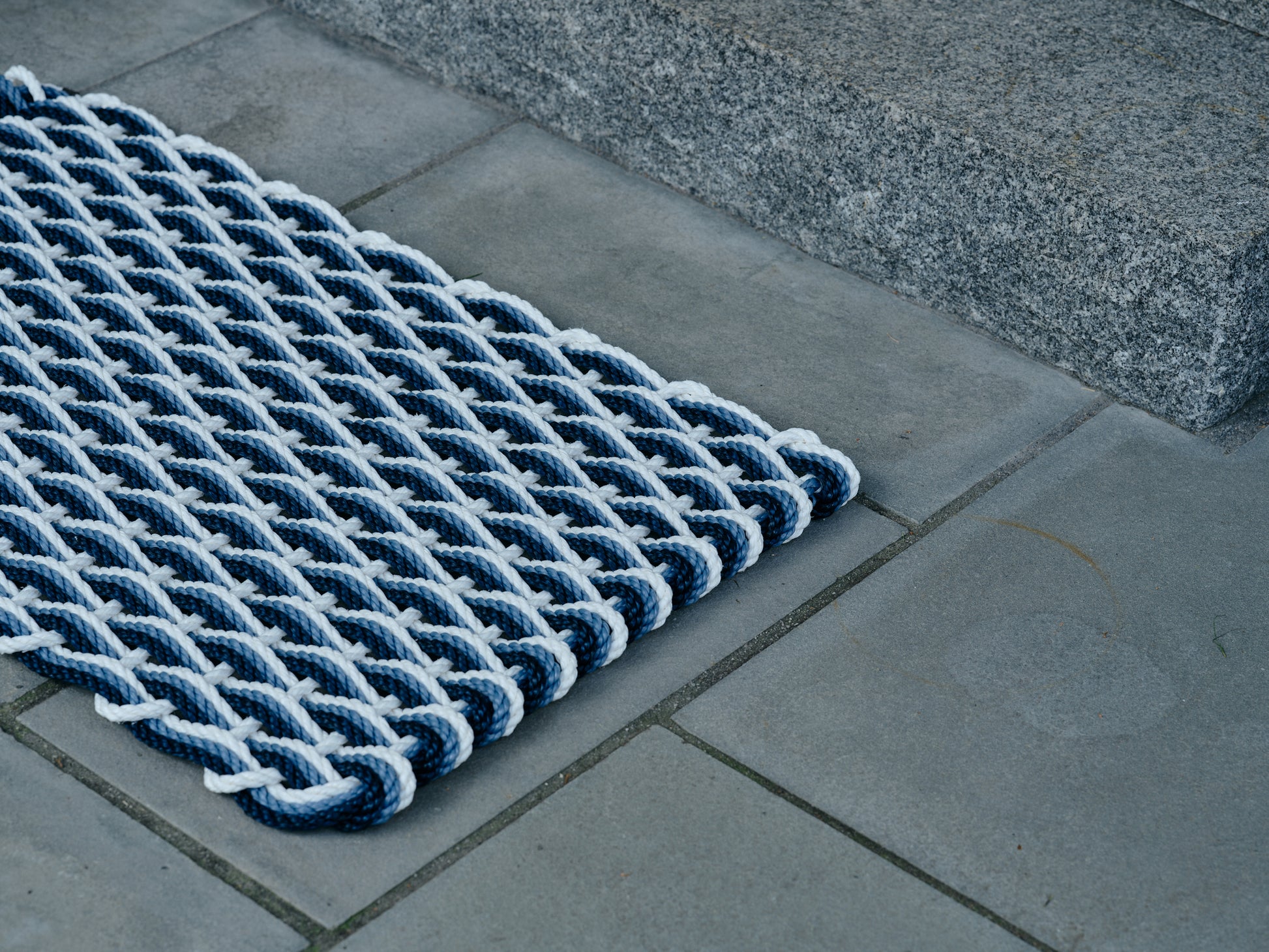 Large Rope Doormat, Two Colors, 21 X 34