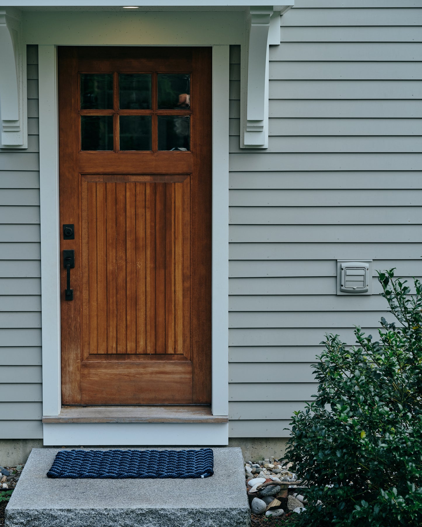 Navy + Navy + Glacier Bay Doormat