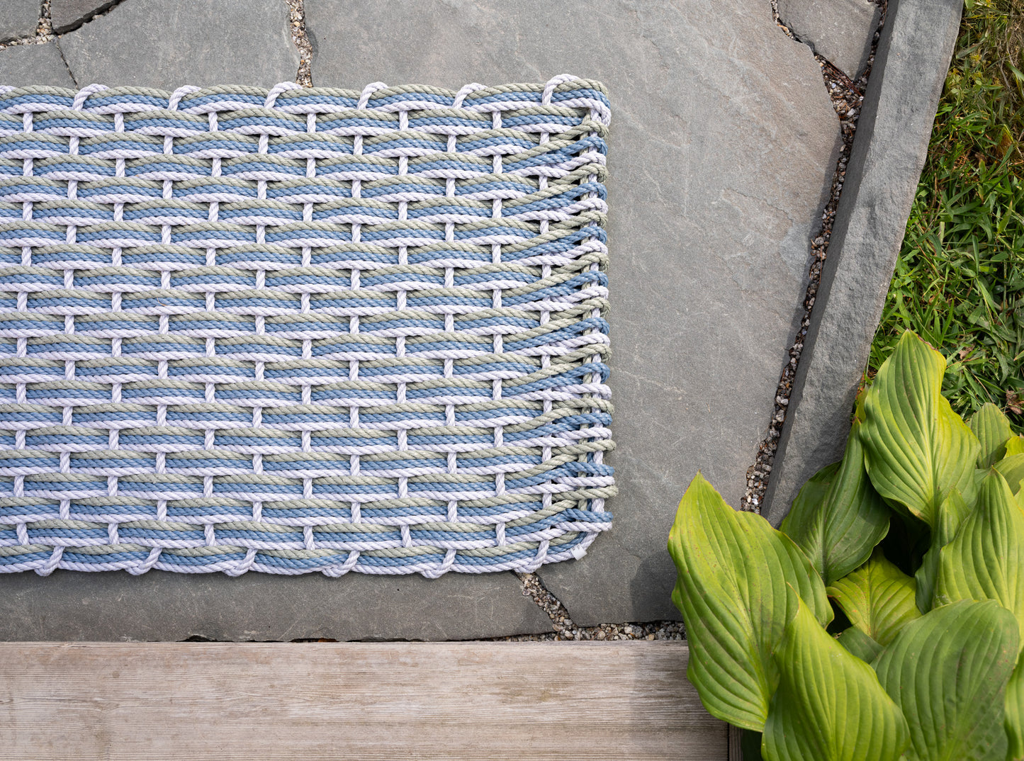 Lavender + Glacier Bay + Sage Doormat