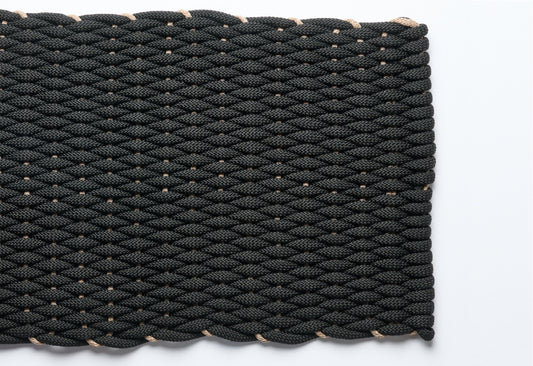 Midnight Black w/ Dune Weft SoftStep Mat
