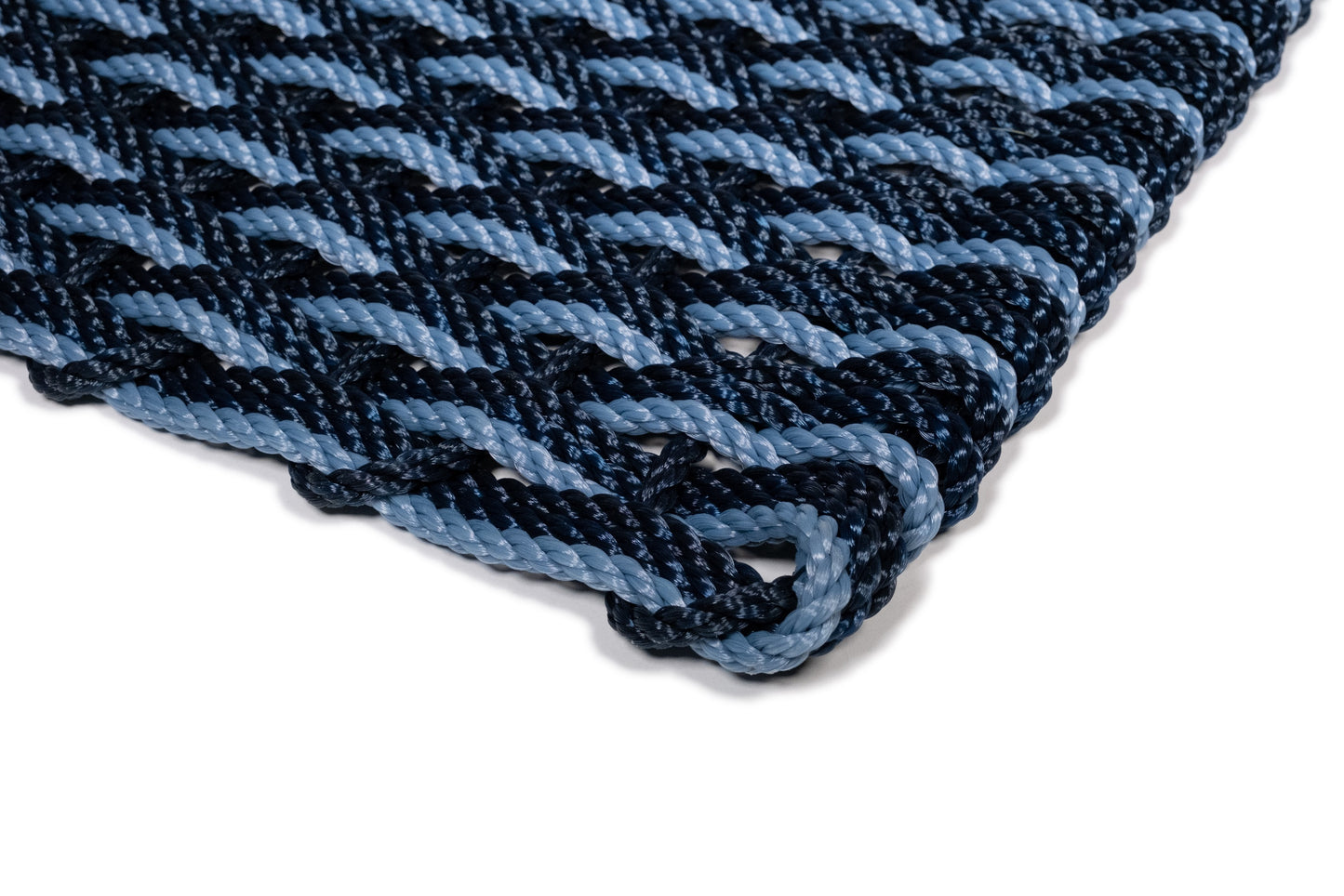 Navy + Navy + Glacier Bay Doormat
