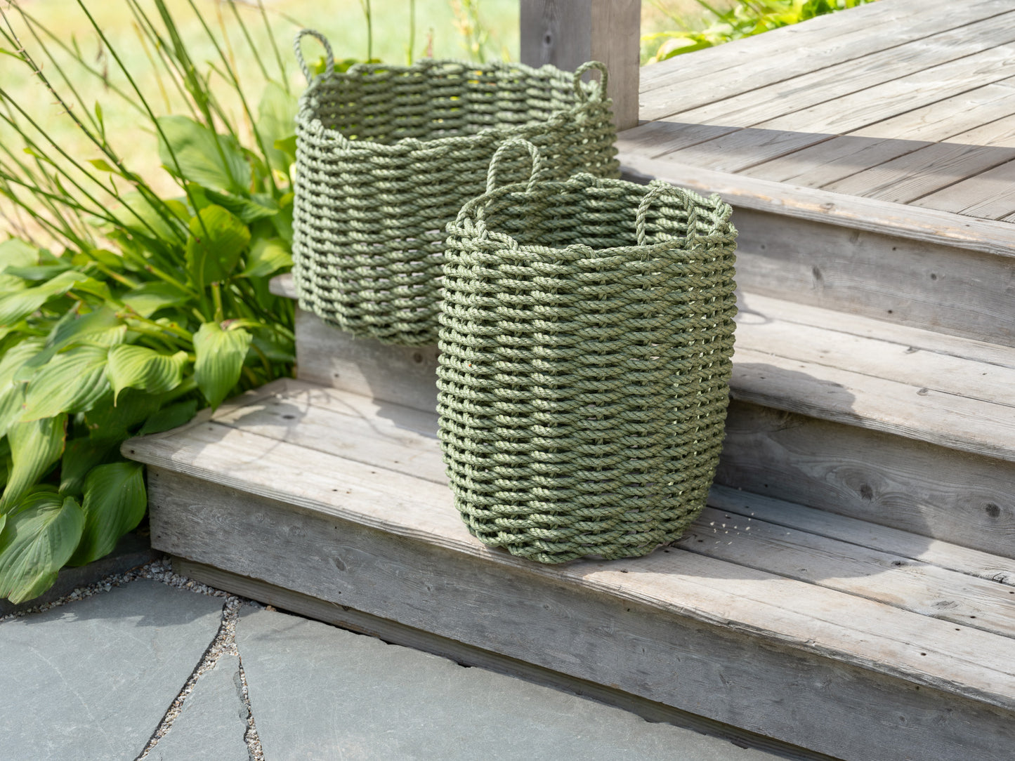 Loden Lobster Rope Basket