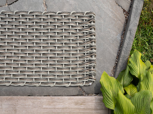 Sage + Mushroom + Blue Spruce Doormat