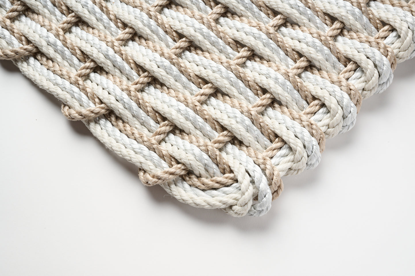 Sand + Fog Gray + Oyster Doormat