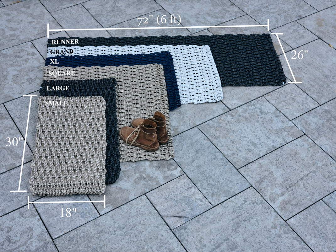 Sand Doormat Woven Lobster Rope Doormats The Rope Co