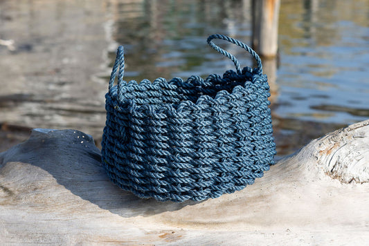 Navy Heritage Rope Basket [NEW]