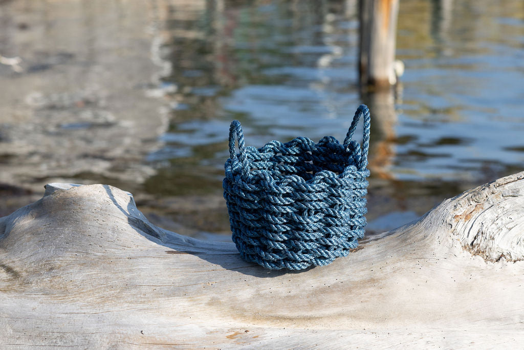 Navy Heritage Rope Basket [NEW]