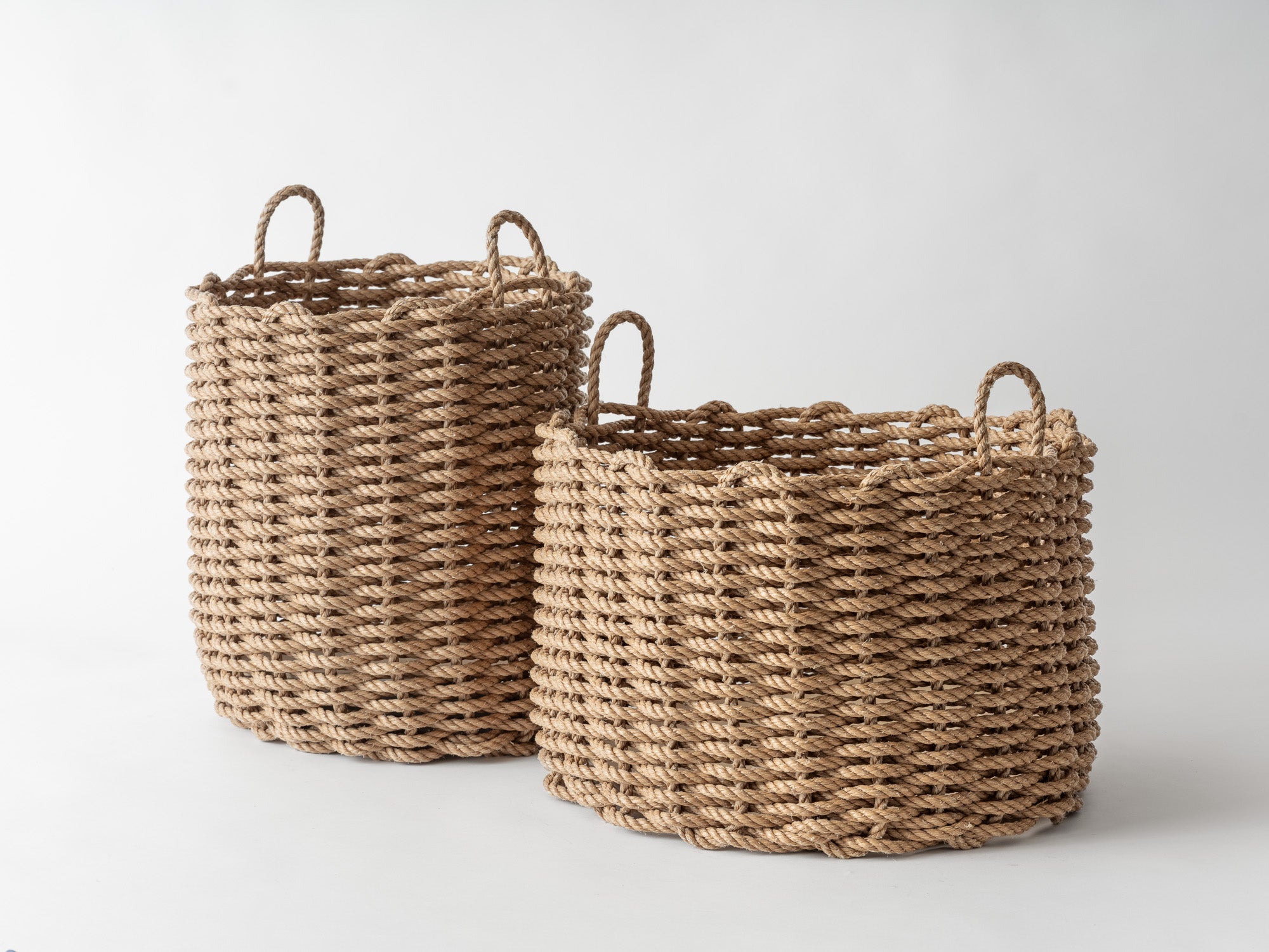 Braided Lobster Rope Basket | Sand | The Rope Co