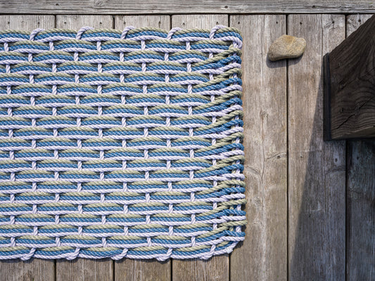 Lavender + Glacier Bay + Sage Doormat
