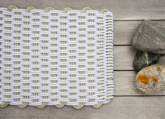 Lavender w/ Double Sage Weft Doormat [21"x34"]