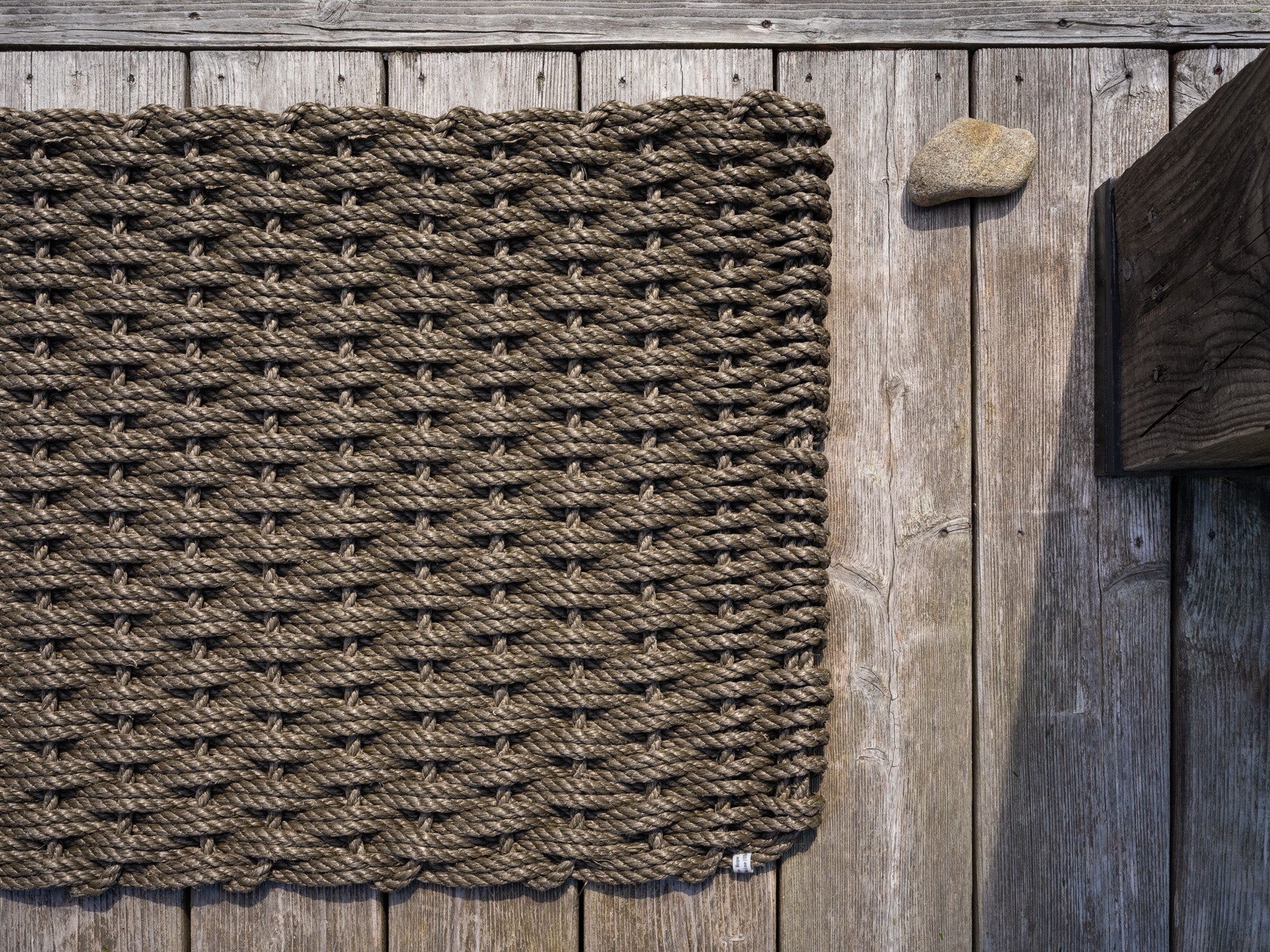 新品タグ付◉ コットンリネンボートネック DOORS CHARCOAL Charcoal Doormat | Maine Woven Rope Doormats | The Rope Co