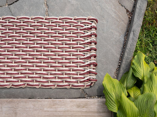 Sand + Pomegranate + Oyster Doormat