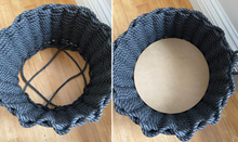 Load image into Gallery viewer, Honeycomb Lobster Rope Basket
