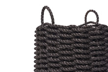 Load image into Gallery viewer, Charcoal Lobster Rope Basket
